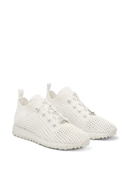 Sportbačiai Jimmy Choo su perlais balta