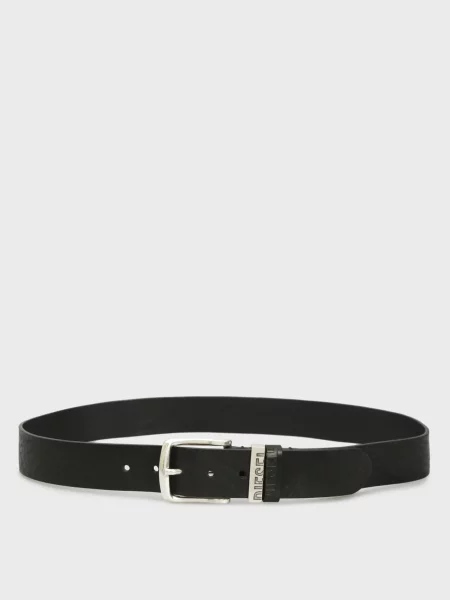 Кожаный ремень Diesel черный