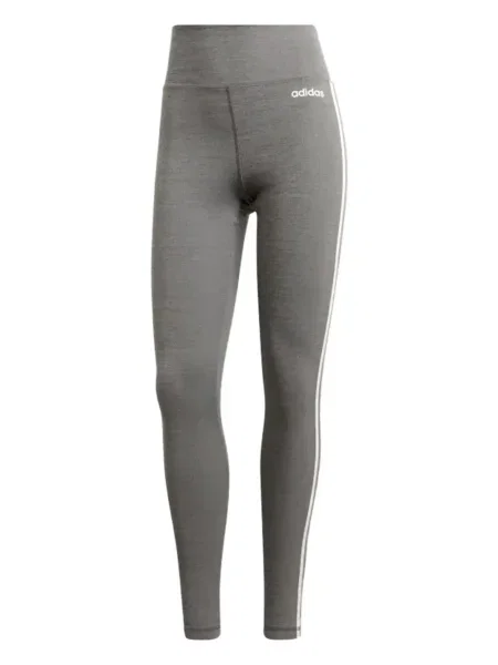 Pruhované krajkové pruhované tričko Adidas s vázáním šedé