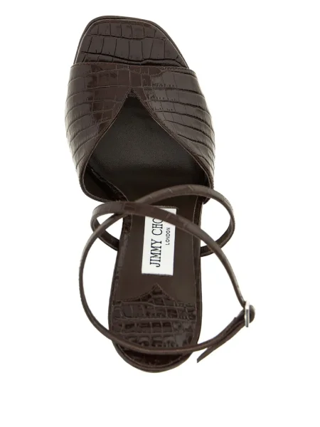 Sandale Jimmy Choo cu platformă cu imagine maro
