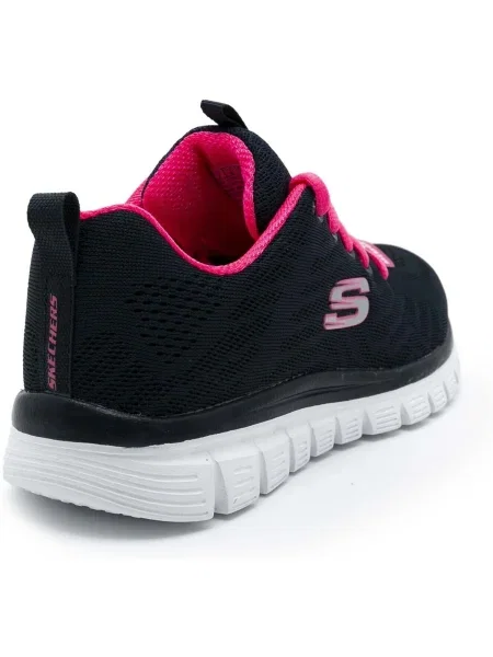 SKECHERS Graceful Get Connected dámska tréningová obuv navy/hot pink modrá