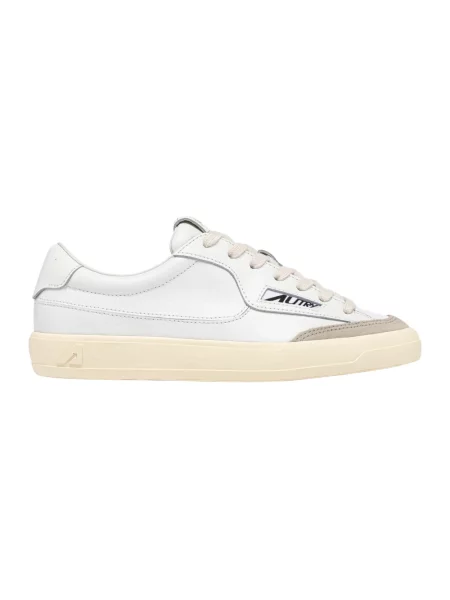 Sneakersy Autry skórzane białe