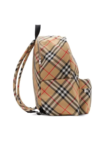 Torba Burberry w kratę beżowa