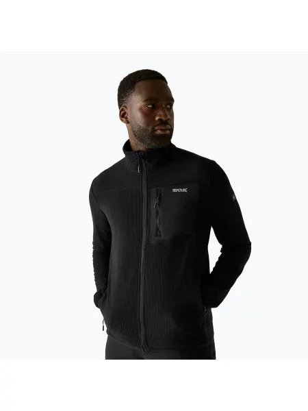 Hanorac din fleece Regatta din fleece negru