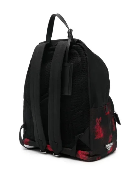 Rucsac Prada cu imagine negru