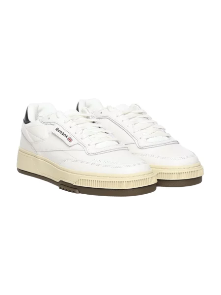 Sneakersy Reebok skórzane białe