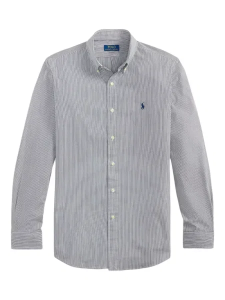 Șapcă Polo Ralph Lauren cu broderie din țesătură twill în carouri albastru