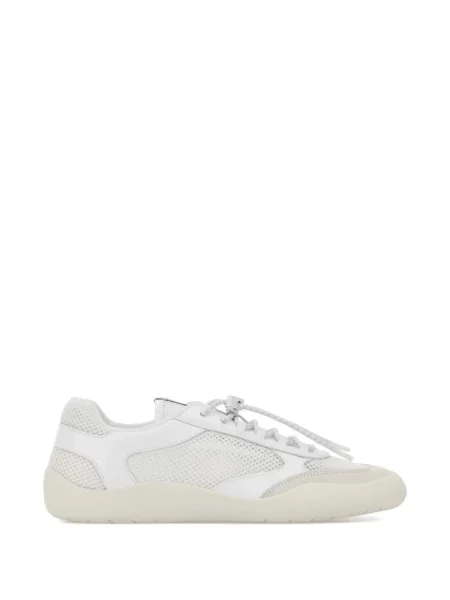Sneakerși Prada plasă alb