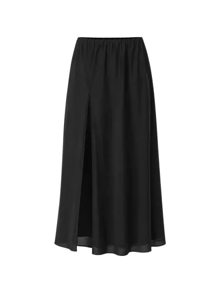 Fustă midi Loulou De Saison negru