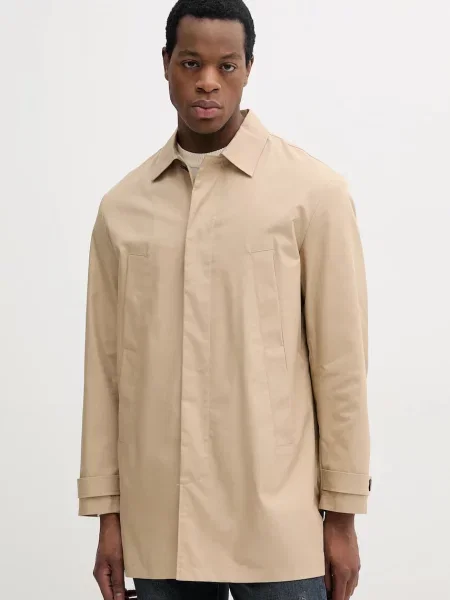 United Colors of Benetton płaszcz przejściowy beżowy