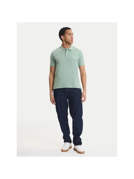 Guess Jeans Tricou polo verde