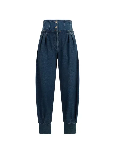 Blugi Alberta Ferretti albastru