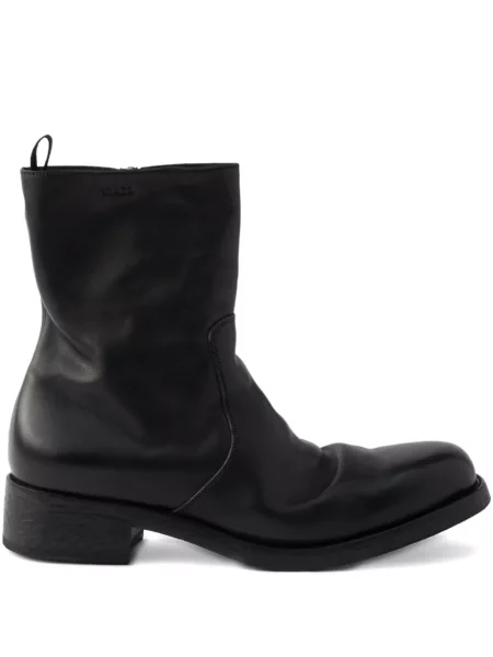 Botine Prada din piele negru