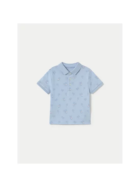 Mayoral Polo majica Svetlo modra