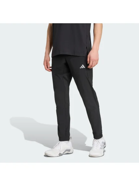 ADIDAS PERFORMANCE Sportske hlače Tech Apparel svijetlosiva crna