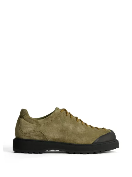 Botine Diemme din piele de căprioară verde