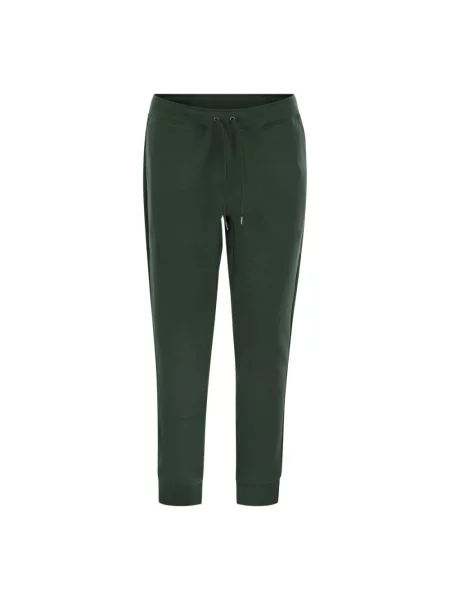 Dzianinowe spodnie dresowe Polo Ralph Lauren zielone