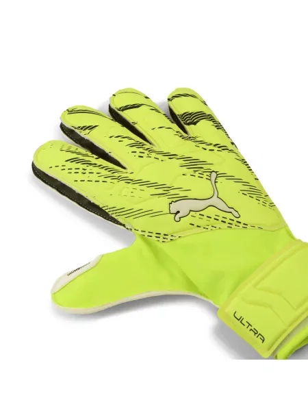 Młodzieżowe rękawice bramkarskie PUMA ULTRA Match Protect Akcesoria żółty