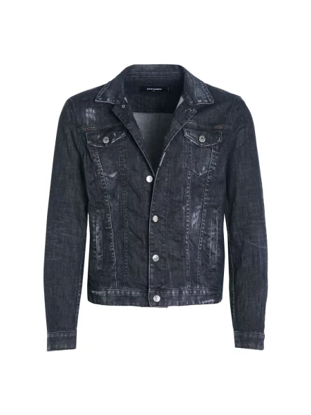 Kurtka jeansowa Dsquared2 szara