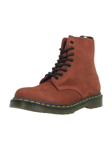 Botki Dr. Martens skórzane brązowe