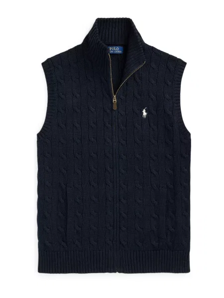 Polo Ralph Lauren Geacă tricotată bleumarin