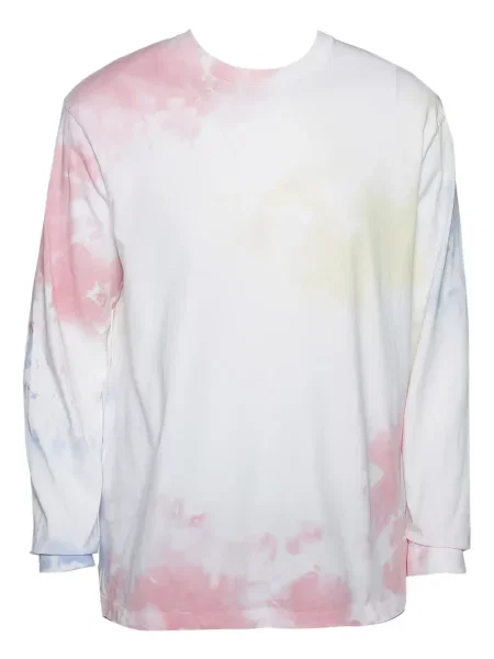 Tricou John Elliott cu legături alb
