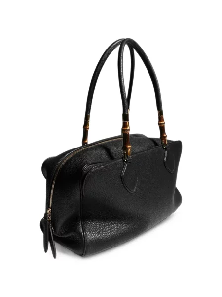Geantă shopper Gucci din piele negru