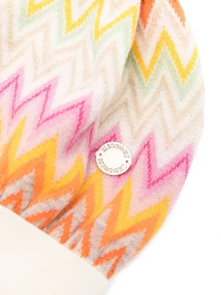 Dětské čepice Missoni bílý