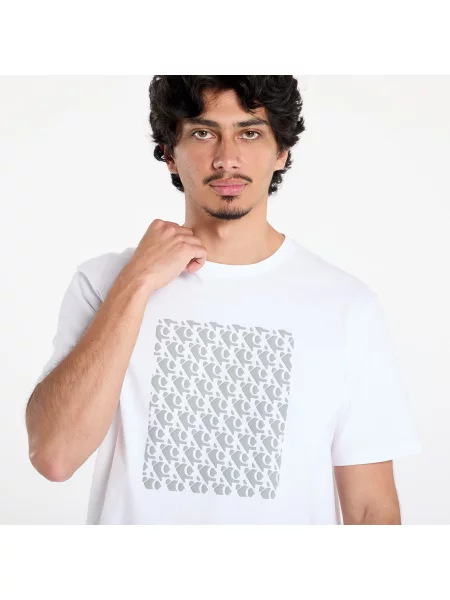 Kratek majica Calvin Klein bela