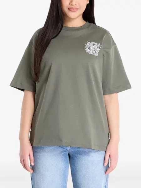 Tricou Ea7 Emporio Armani cu imagine verde