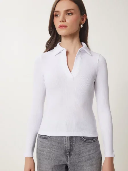 Tricou Happiness İstanbul alb