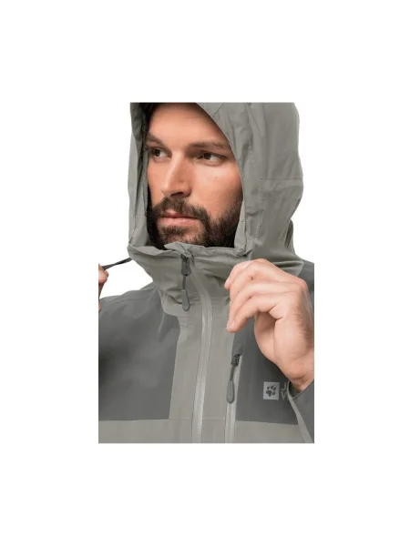 Geacă Jack Wolfskin gri
