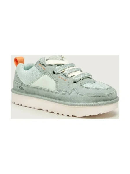 UGG Sneakers LO LOWMEL Highland | piele întoarsă verde