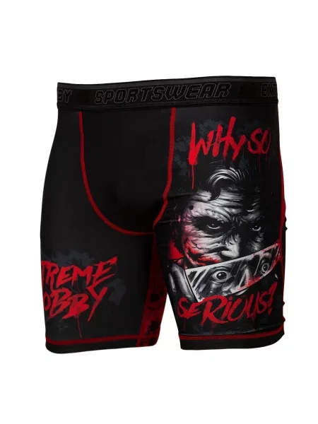 Spodenki Vale Tudo do MMA EXTREME HOBBY WHY SO SERIOUS czarne