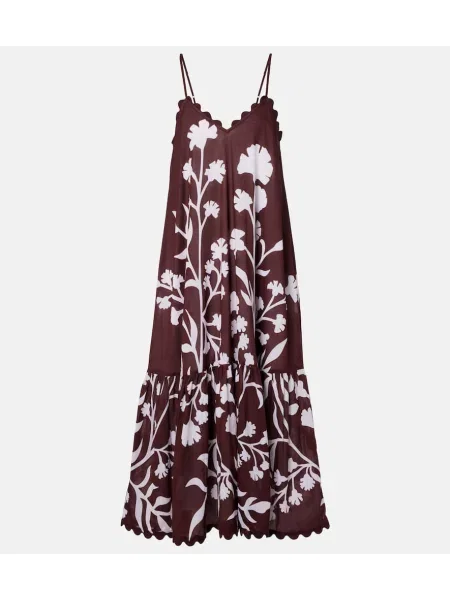 Rochie midi Juliet Dunn până la genunchi de costum bordo