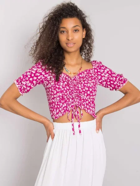 Bluza Fashionhunters fuksija
