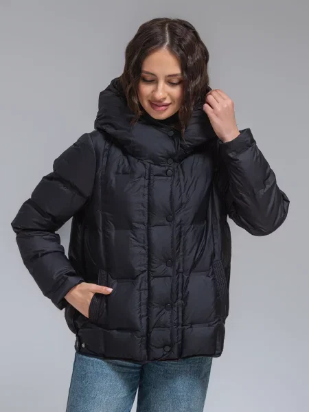 Демісезонна куртка VIVA WEAR чорний