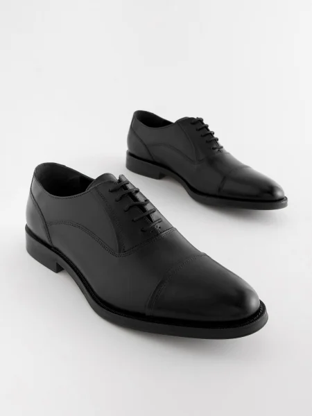 Next Pantofi cu șireturi negru