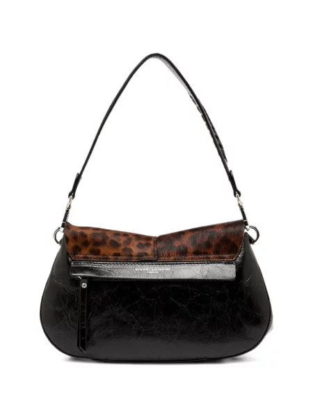 Geantă shopper Gianni Chiarini cu imagine cu model leopard maro