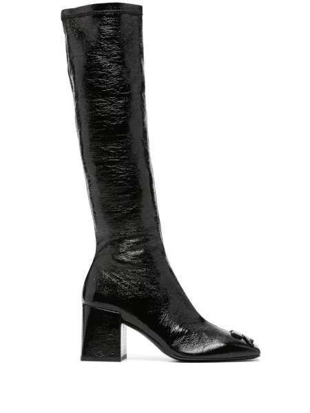 Cizme Courreges din piele negru