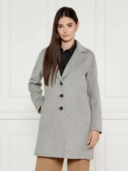 Marella De lână palton WON gri