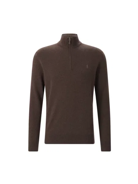 Polo Ralph Lauren sweter wełniany brązowy