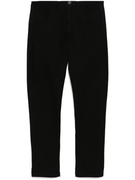 Zúžené kalhoty Label Under Construction černé