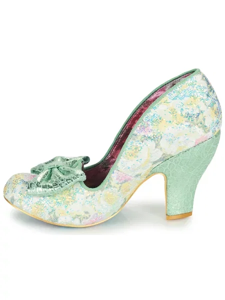 Pantofi Irregular Choice verde