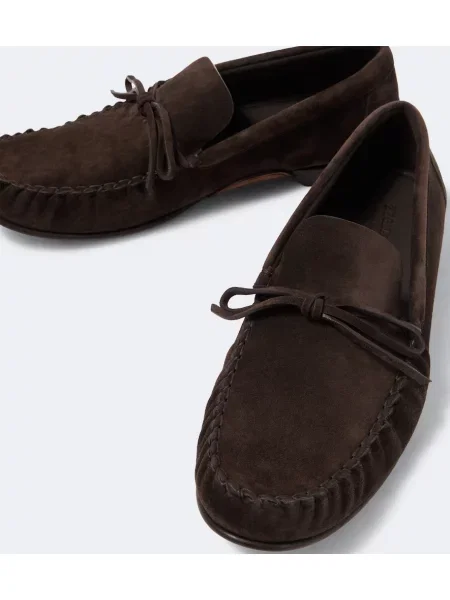 Loaferke Zegna iz semiša rjava