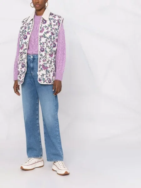 Gėlėtas raštuotas liemenė Isabel Marant
