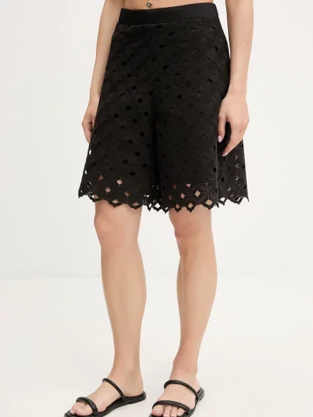 Max Mara Beachwear plážové šortky UGUALE černé