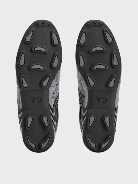 Кожаные повседневные кроссовки Adidas черные