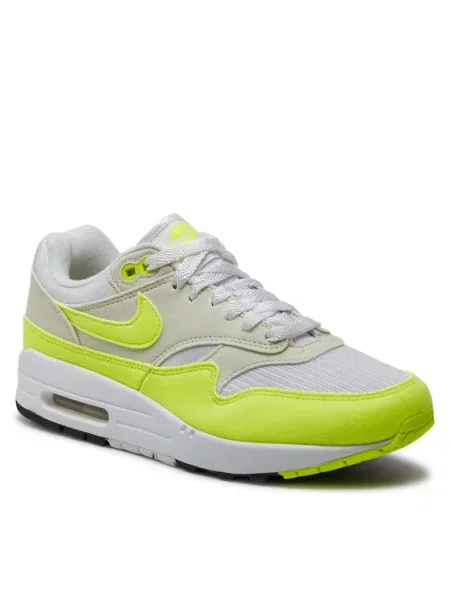 Παπούτσια Nike Air Max 1 White/Volt/Sea Glass/Black λευκό