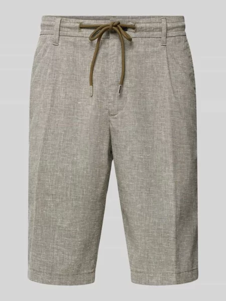 Bermudy o kroju regular fit z wiązanym paskiem model ‘RUDO’ Joop! Jeans